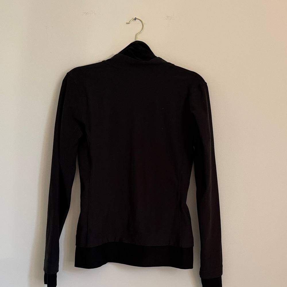 Nike Women's Dri-Fit Black Full-Zip Jacket - Picture 7 of 7